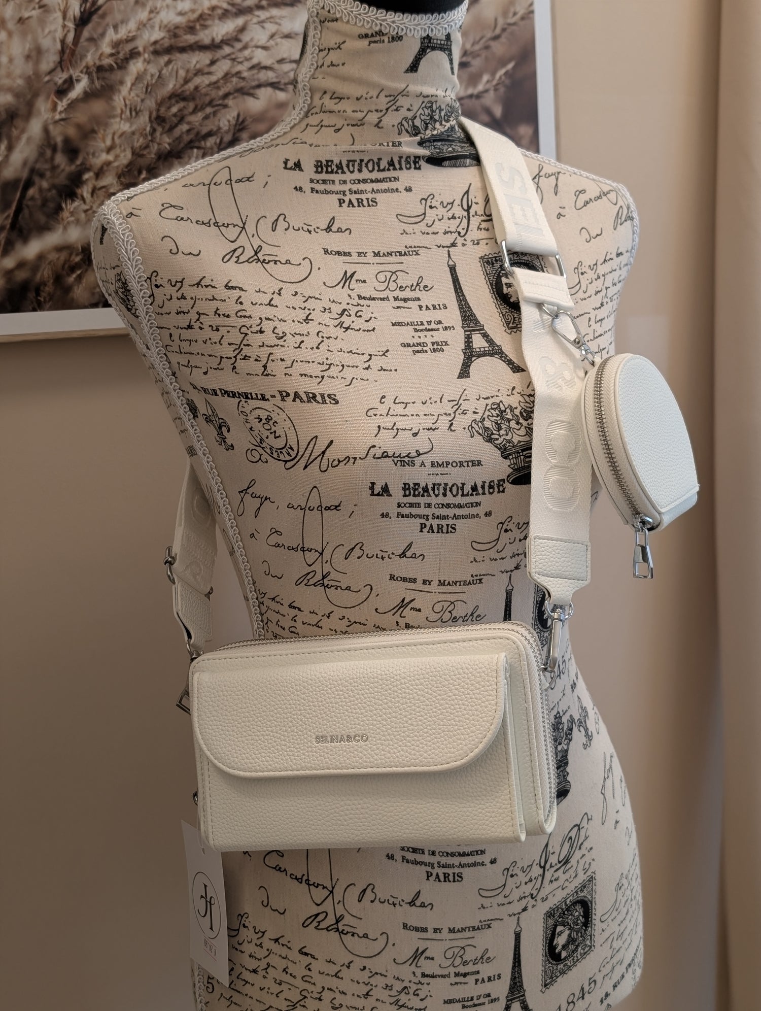 Schultertasche mit Portemonnaie