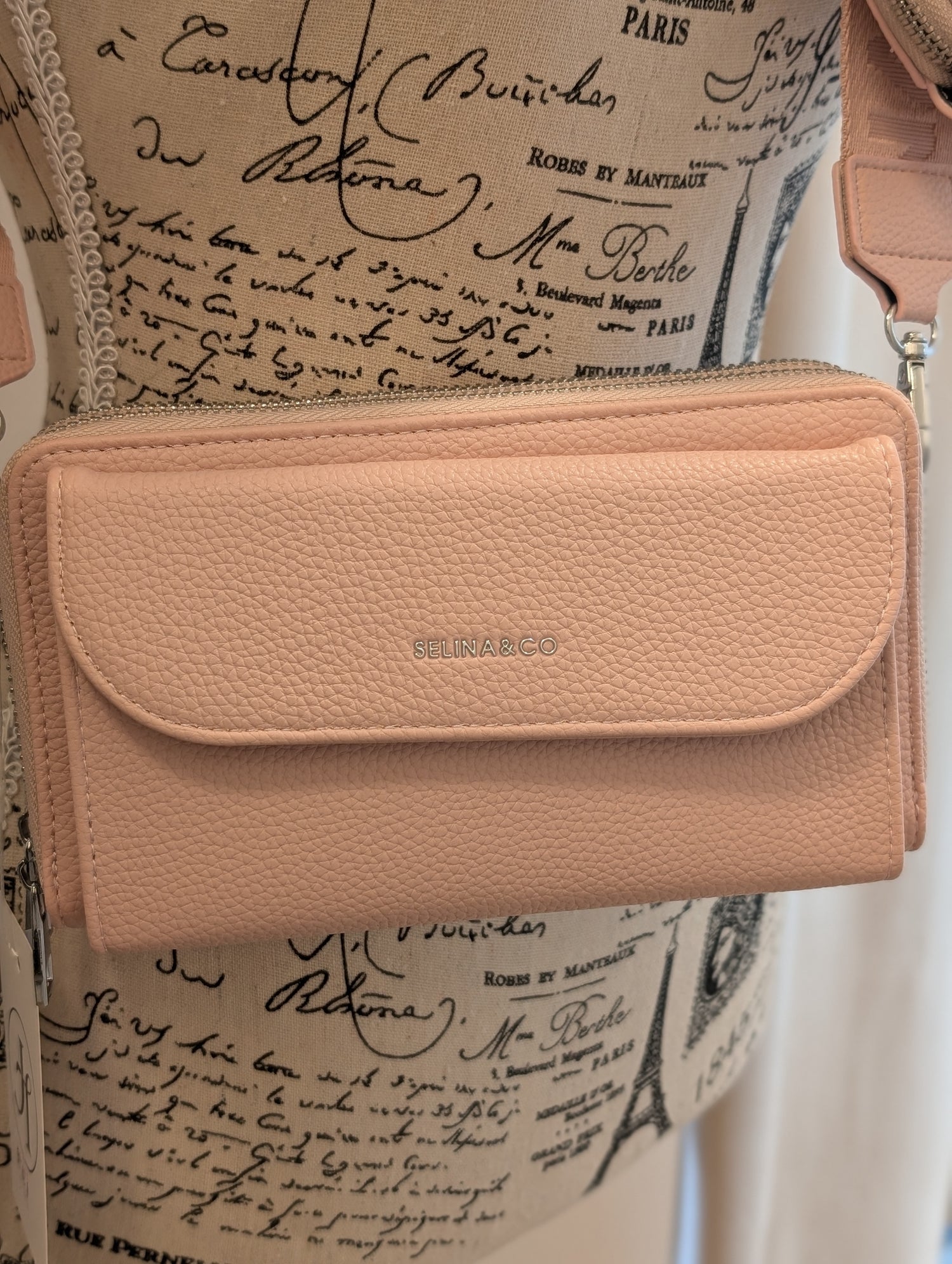 Schultertasche mit Portemonnaie