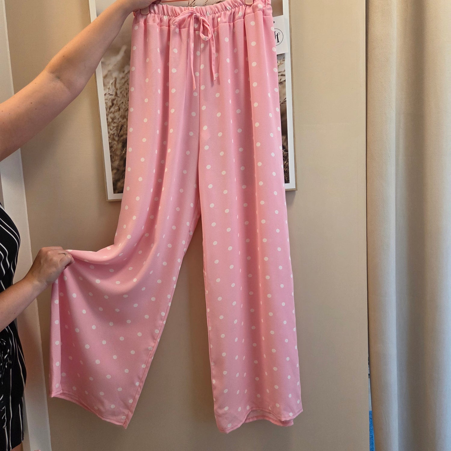 Pünktchen Hose Lang