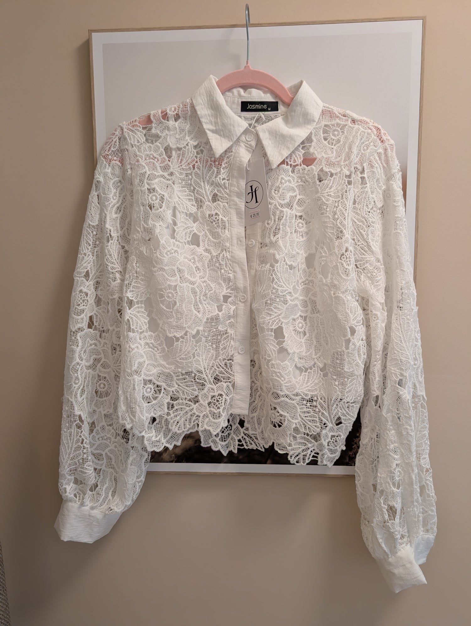 Spitzen Bluse
