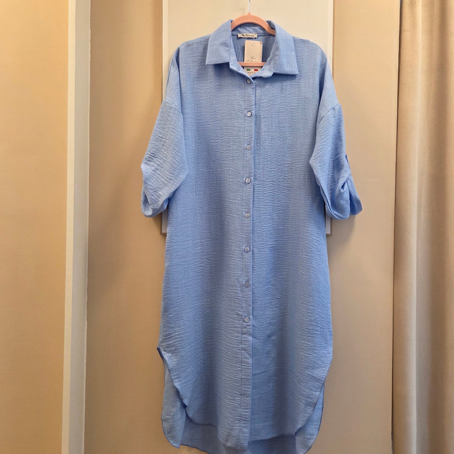 Langes Hemdkleid