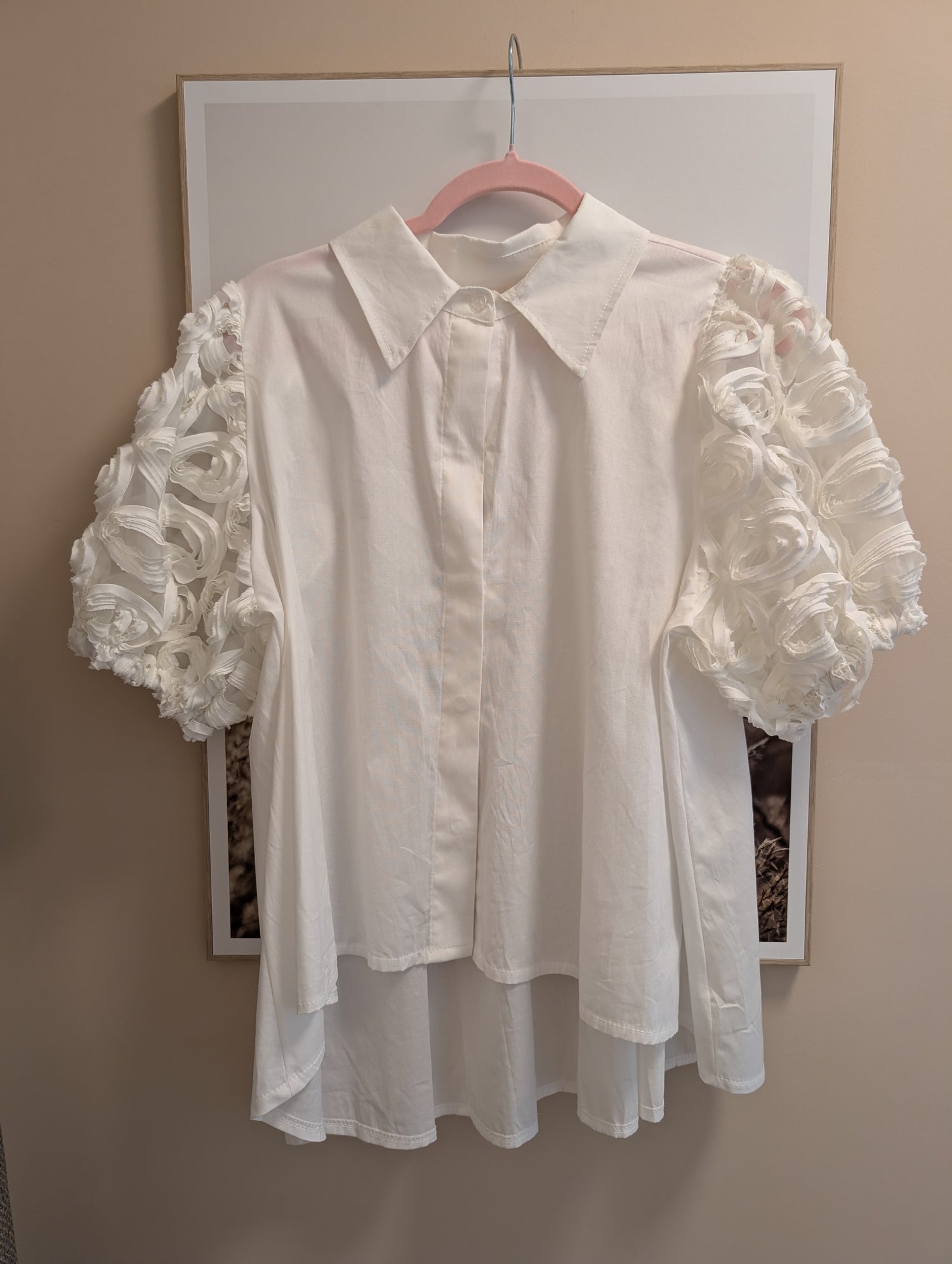 Bluse mit Spitze