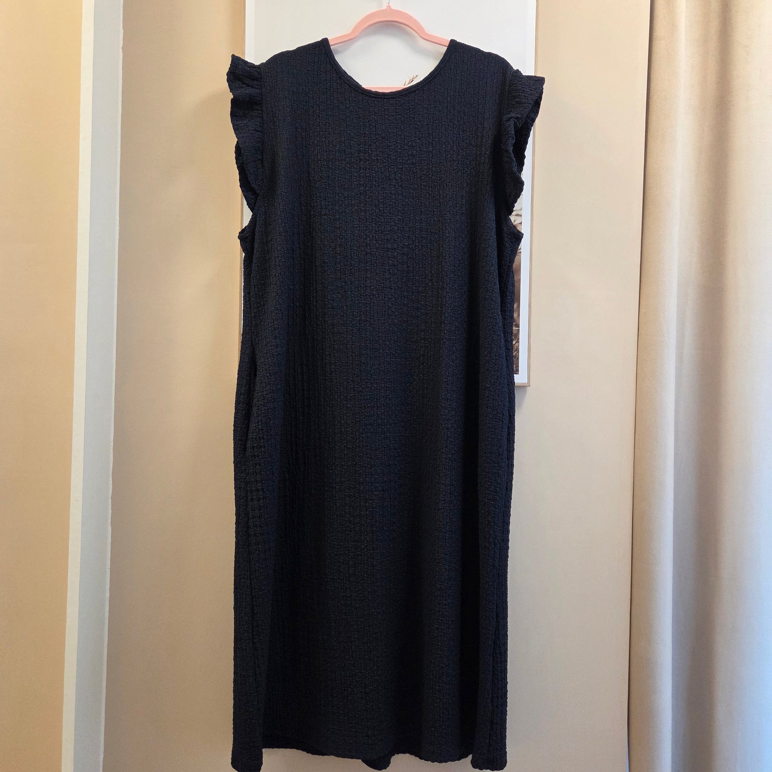 Oversize Musselin Kleid