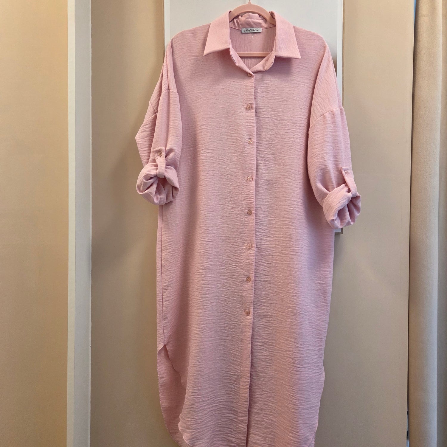 Langes Hemdkleid