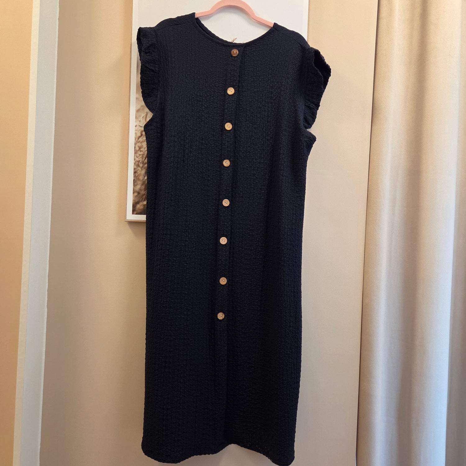 Oversize Musselin Kleid